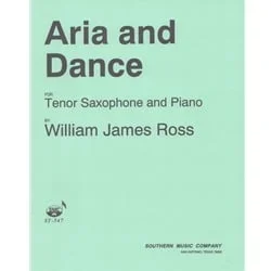 Aria and Dance – Tenor Sax and Piano