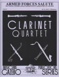 Armed Forces Salute – Clarinet Quartet