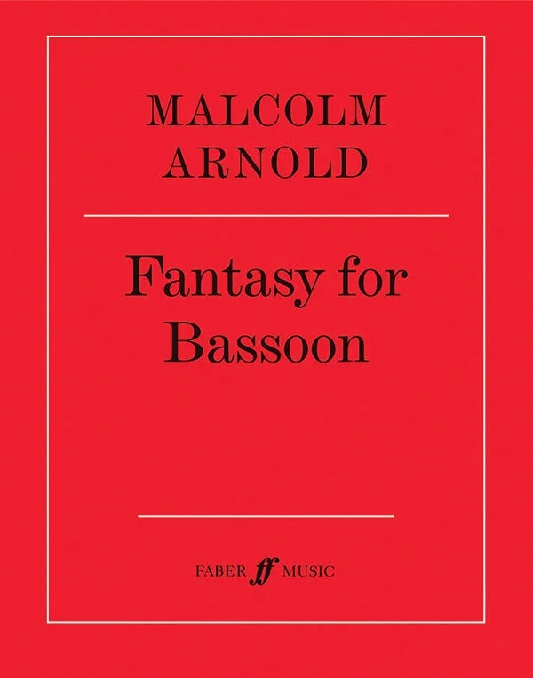 Arnold: Fantasy for Bassoon, Op. 86