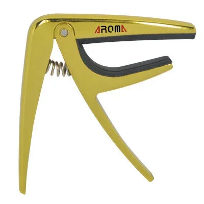 Aroma AC01 Gold Acoustic and Electric Guitar Capo