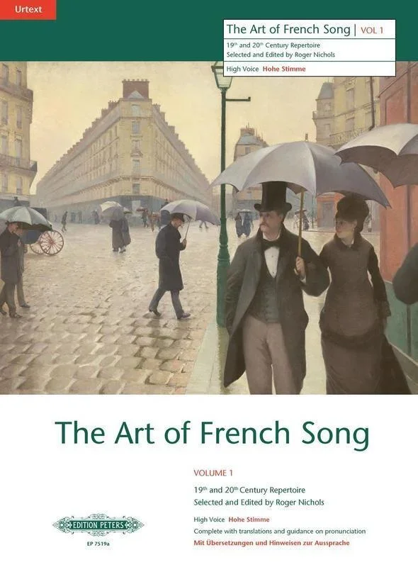 Art Of French Song Book 1 High (Softcover Book)