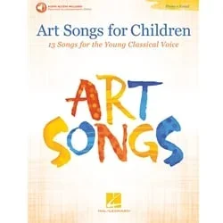 Art Songs for Children – Book and Audio Access