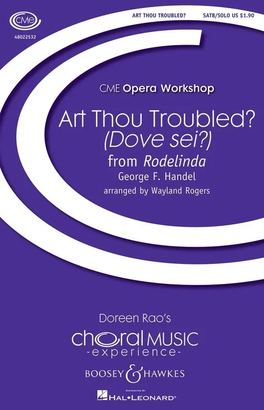 Art Though Troubled SATB (Octavo)