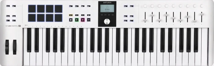 Arturia Keylab Essential 3 49 Key Controller White