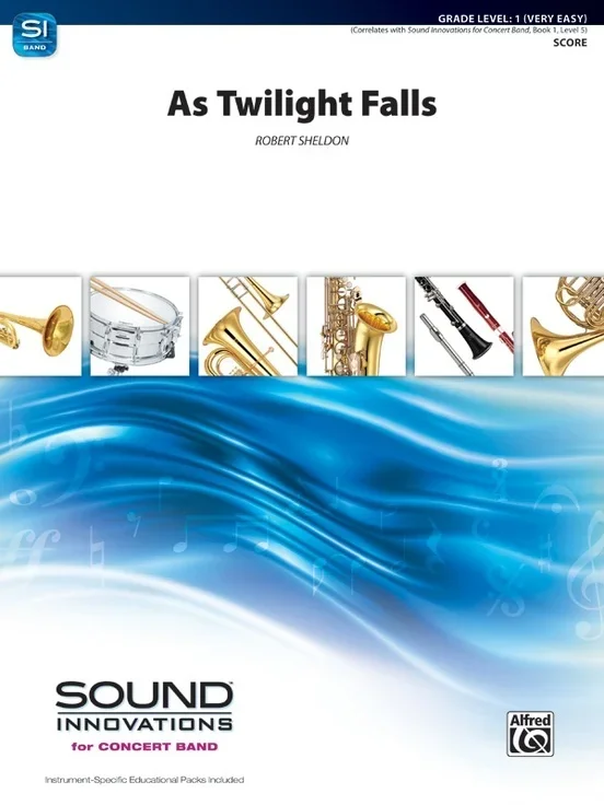 As Twilight Falls Concert Band Gr 1