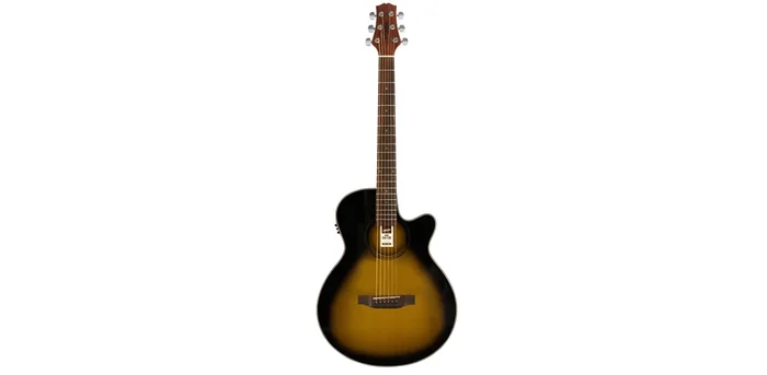 Ashton TK45SCEQ Grand Audit A/E Guitar Tobacco Sb