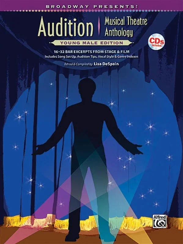 Audition Musical Theatre Anth Young Male Book/CD (Softcover Book/CD)