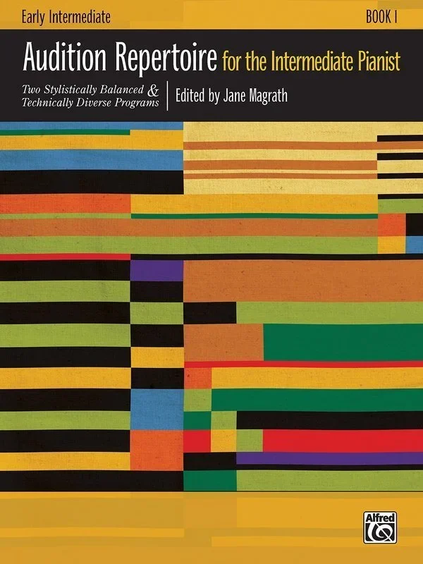 Audition Repertoire Interm Pianist Book 1 (Softcover Book)