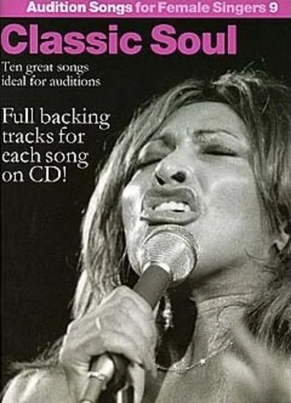 Audition Songs Female 9 Classic SoulBook/CD
