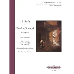 Ave Maria in 3 Keys (G, F, D) – Voice with Piano with opt. Violin