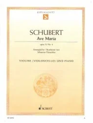 Ave Maria, Op. 52 No. 6 – Violin and Piano
