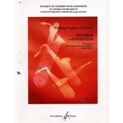 Ave Verum (from K. 618) – SATB Saxophone Quartet