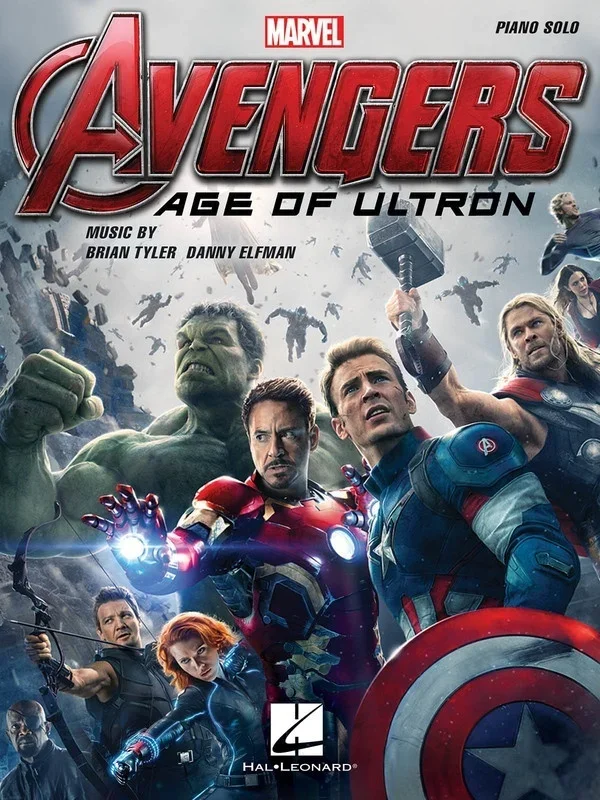 Avengers – Age Of Ultron Piano Solo (Softcover Book)