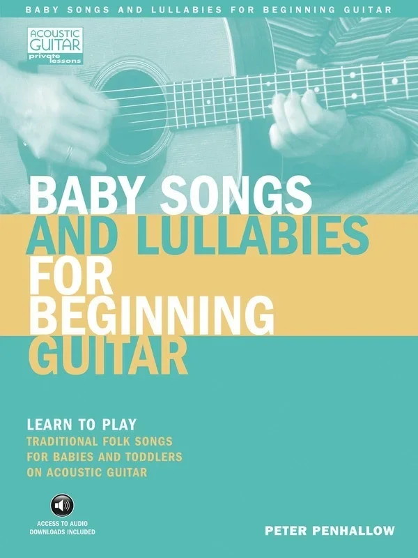 Baby Songs And Lullabies For Beginning Guitar Book/Ol (Softcover Book/Online Audio)