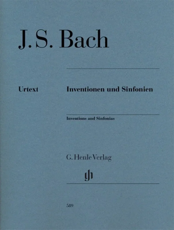 Bach – Inventions And Sinfonias Book