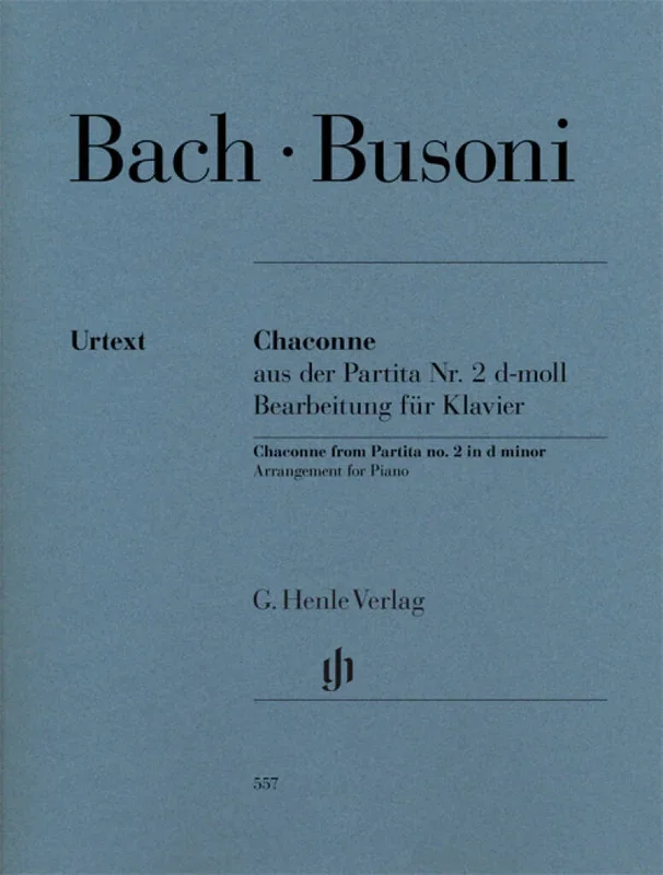 Bach-Busoni: Chaconne
