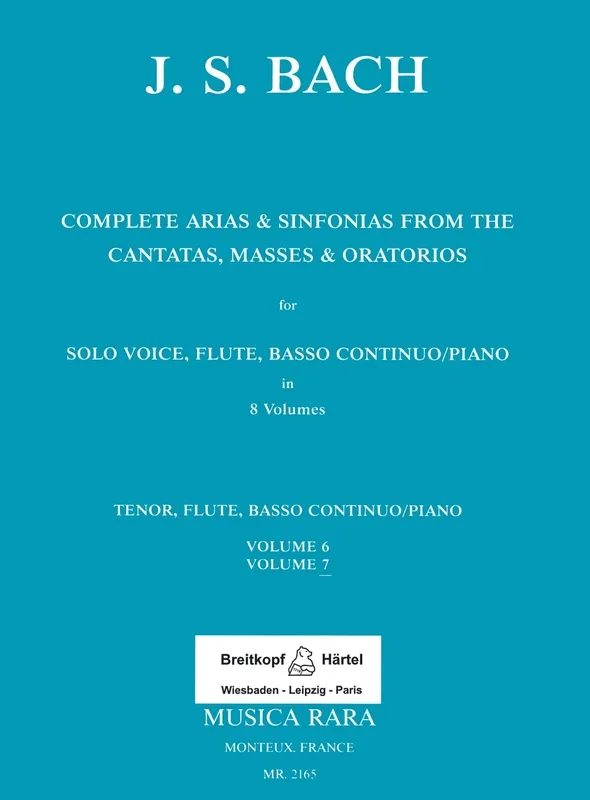 Bach: Complete Arias – Volume 7 (Tenor – BWV 107, 113, 114, 130, 180)
