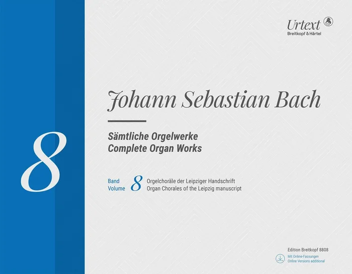 Bach: Complete Organ Works – Volume 8 (BWV 651-668 – “Great Eighteen Chorales “)