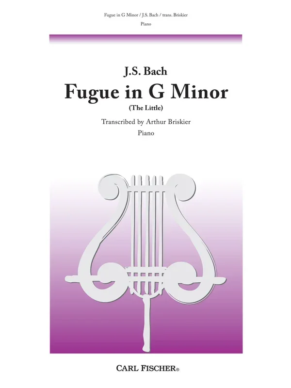 Bach: Fugue in G Minor, BWV 578 (transc. for piano)