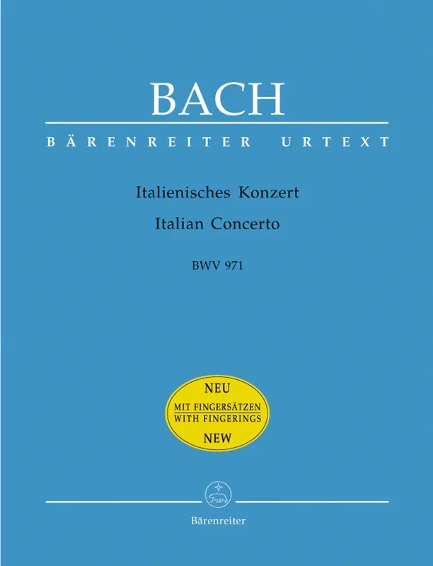 Bach: Italian Concerto, BWV 971