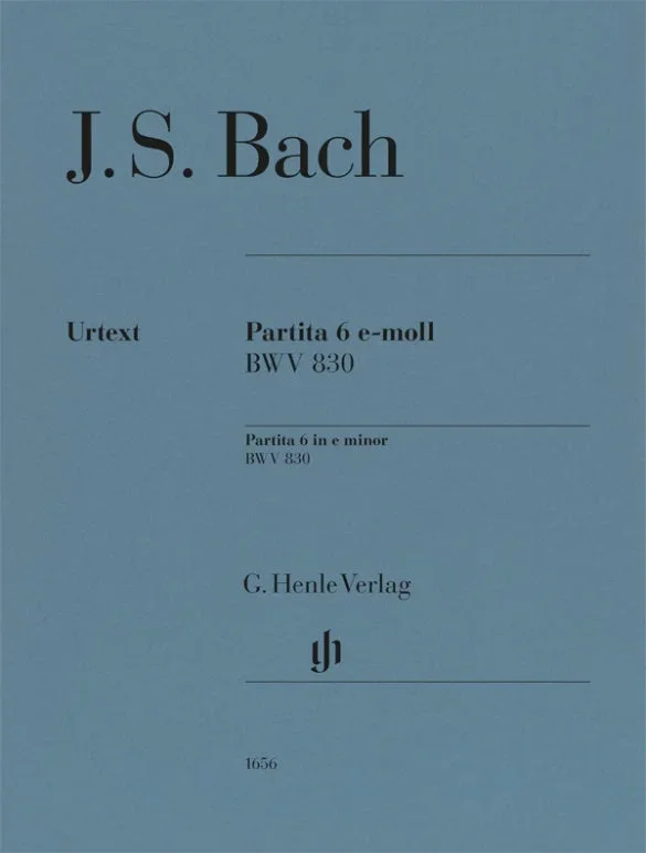 Bach: Partita No. 6 in E Minor, BWV 830
