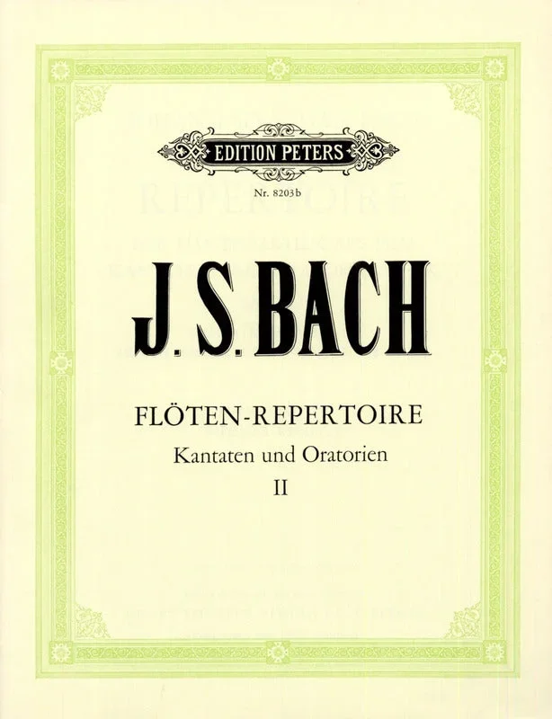 Bach: The Flute Repertoire – Volume 2 (Cantatas BWV 103–198, Mass in B Minor, Mass in A, Magnificat in D)