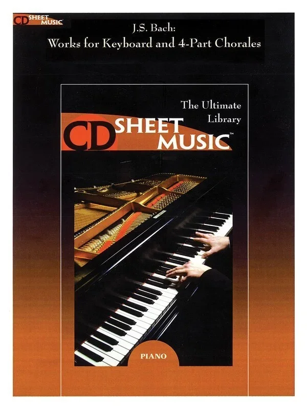 Bach Works For Keyboard and 4 Part Chorales CDr Sh (CD-Rom Only)