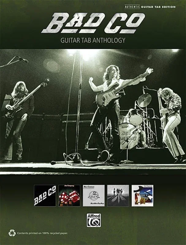 Bad Company Guitar TAB Anthology (Softcover Book)
