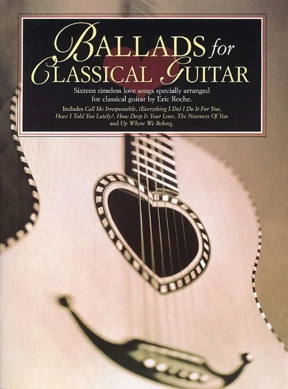 Ballads For Classical Guitar (Softcover Book)