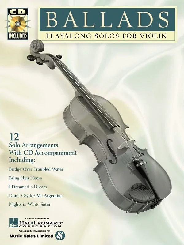 Ballads Play Along Solos Violin with CD