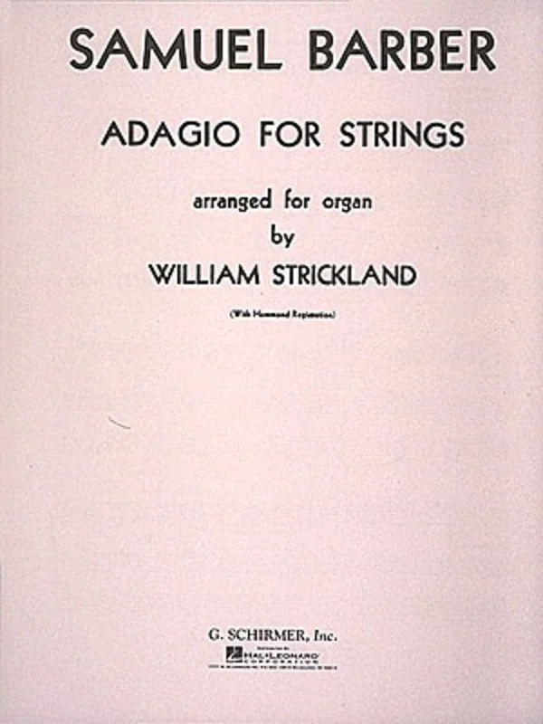 Barber Adagio For Strings Organ