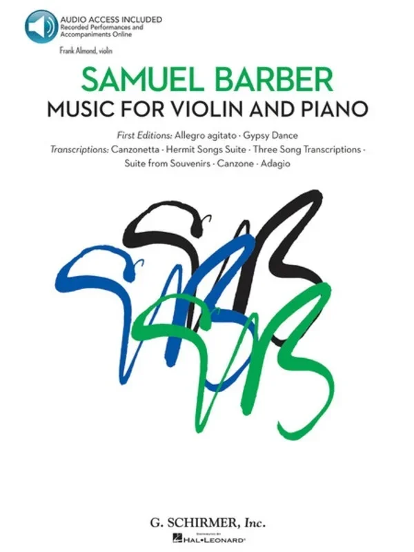 Barber Music For Violin And Piano