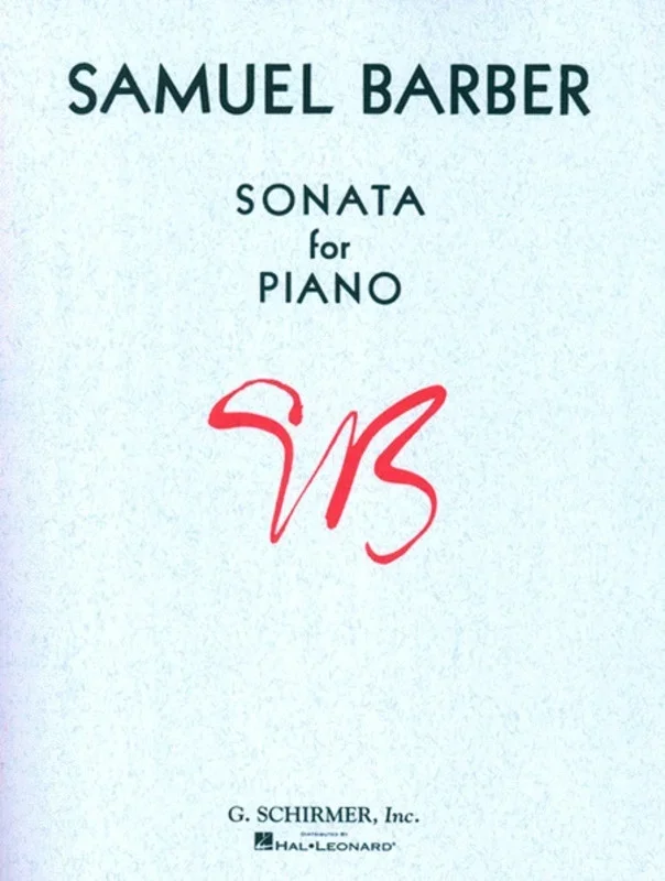Barber Sonata Op 26 Piano