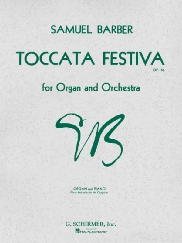 Barber Toccata Festiva Op 36 Organ