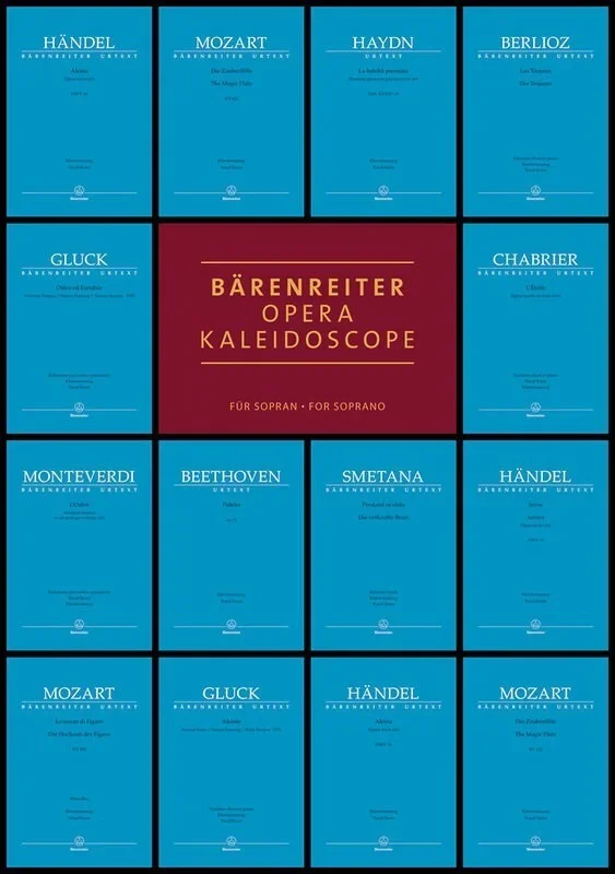 Barenreiter Opera Kaleidoscope For Soprano (Softcover Book) Urtext Edition Book