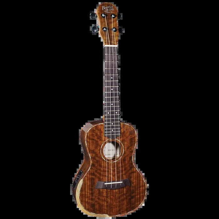 Barnes & Mullins BMUK5CE Concert Ukulele with Pickup – Walnut Finish