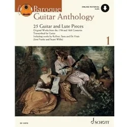 Baroque Guitar Anthology, Volume 1 – Classical Guitar