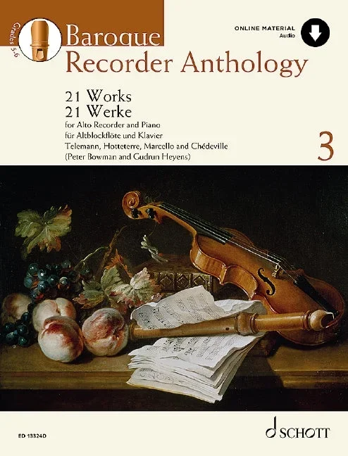 Baroque Recorder Anthology – Volume 3