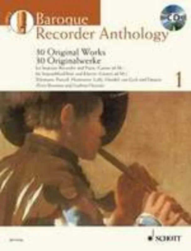 Baroque Recorder Anthology Book 1 Book/CD Book