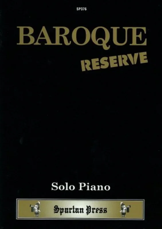 Baroque Reserve Solo Piano (Softcover Book)