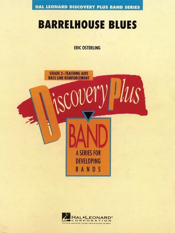 Barrelhouse Blues Discovery Plus Concert Band 2 (Music Score/Parts)