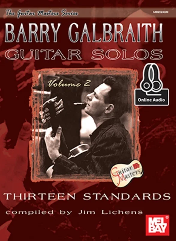 Barry Galbraith Guitar Solos Vol 2 Book/Oa (Softcover Book/Online Audio) Book