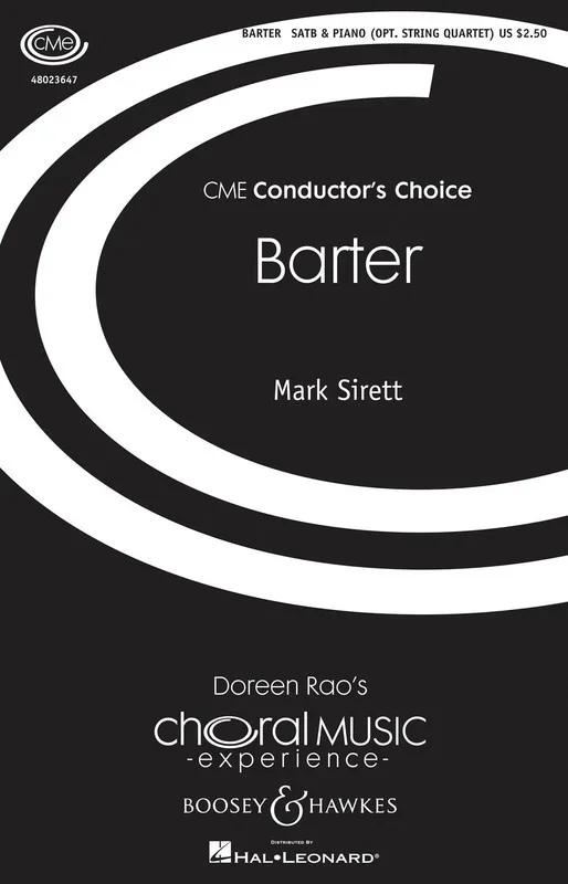Barter SATB (Octavo)