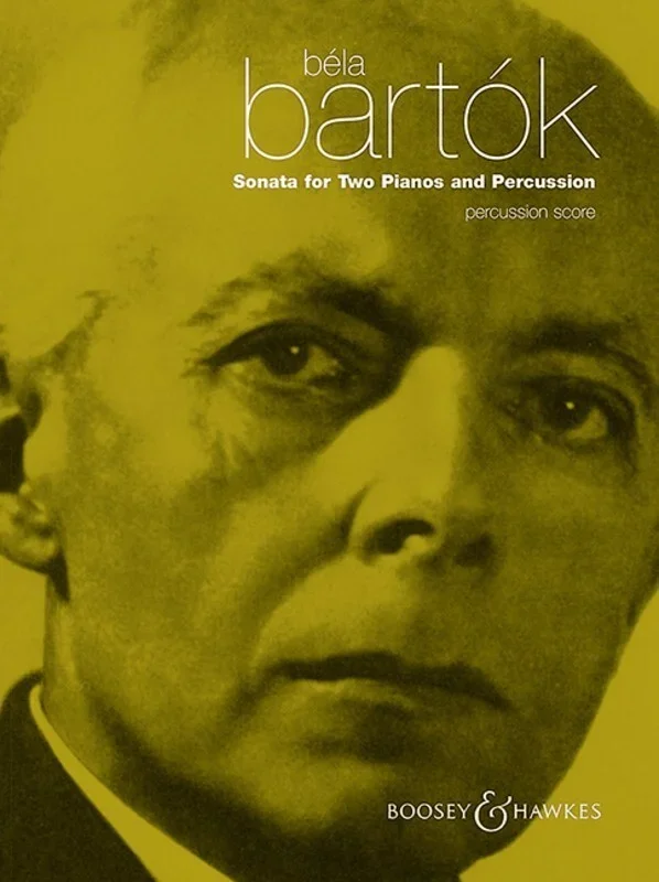 Bartok – Sonata For 2 Pianos/Percussion Percussion Parts (Softcover Book)