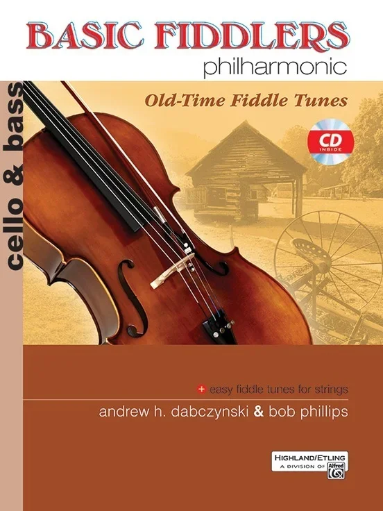 Basic Fiddlers Philharmonic Cello/Bass Book/CD