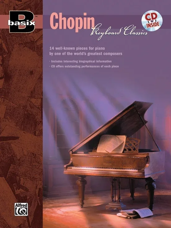 Basix Chopin Keyboard Classics Book/CD