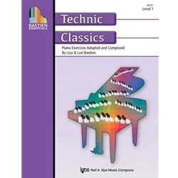 Bastien Essentials: Technic Classics, Level 1 – Piano