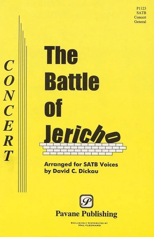 Battle Of Jericho SATB Arr Dickau (Octavo)