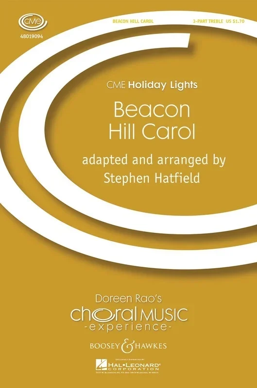 Beacon Hill Carol 3Pt Treble (Octavo)