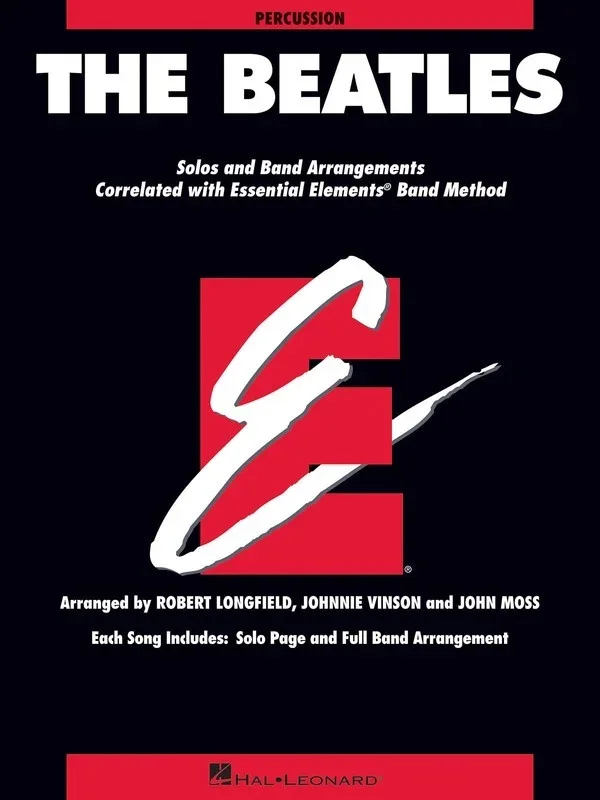 Beatles Essential Elements Percussion Essential Elements (Softcover Book)